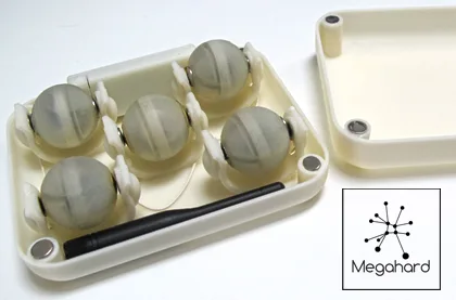 WiseMotes wireless sensor motes in their case