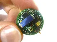Circular 22 mm WiseMote PCB